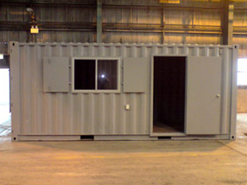 Open site shed